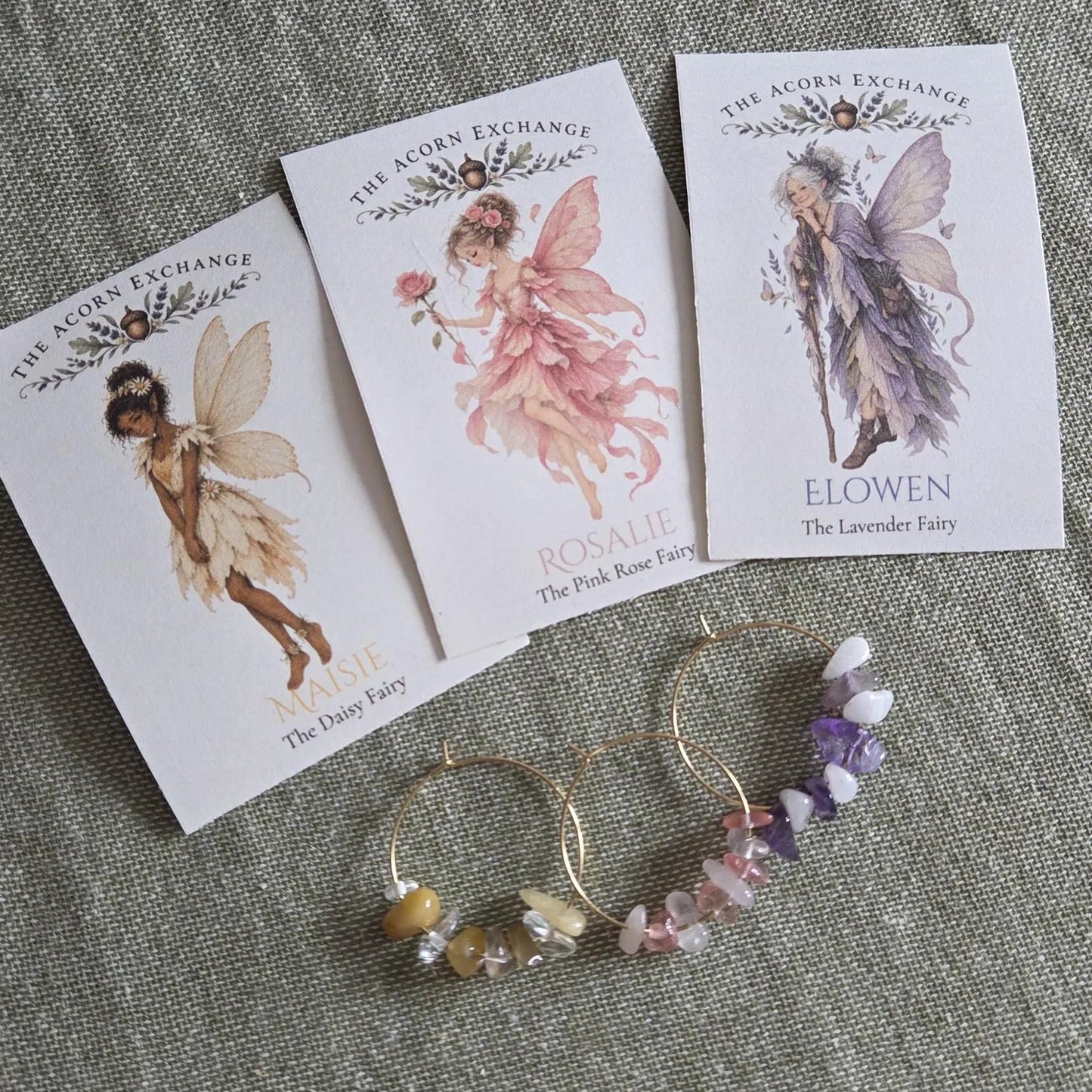 The Summer Clan Wine Charms