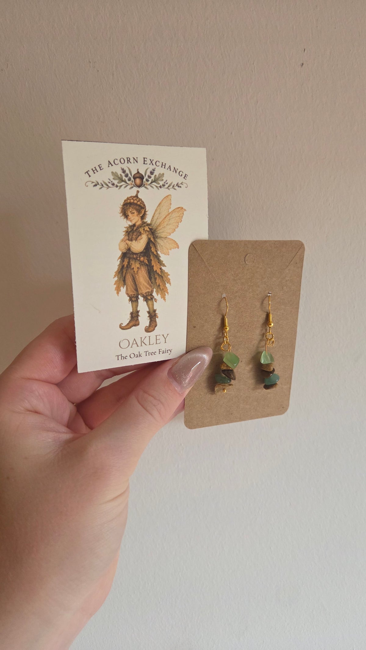 Oakley Gemstone Drop Earrings